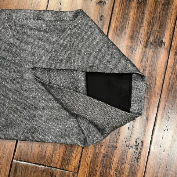 Talbots Classic Wide Leg Tweed Dress Pants Trousers Side Zip Women's Size 6 - Picture 6 of 6